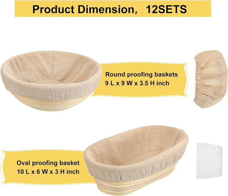 Bread Proofing Bowl- Round Banneton