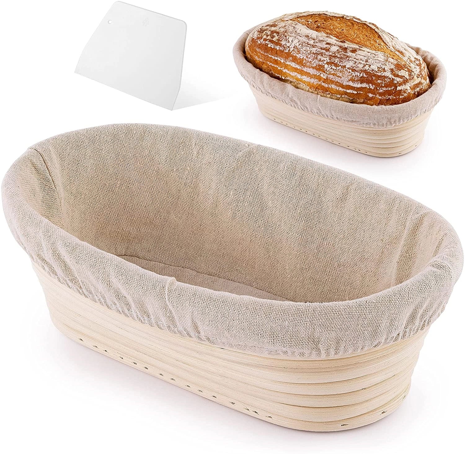 Bread Proofing Bowl- Oval Banneton