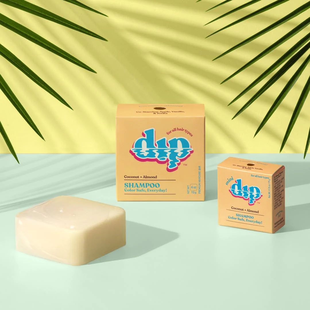 Dip Shampoo, Coconut Almond-For All Hair Types