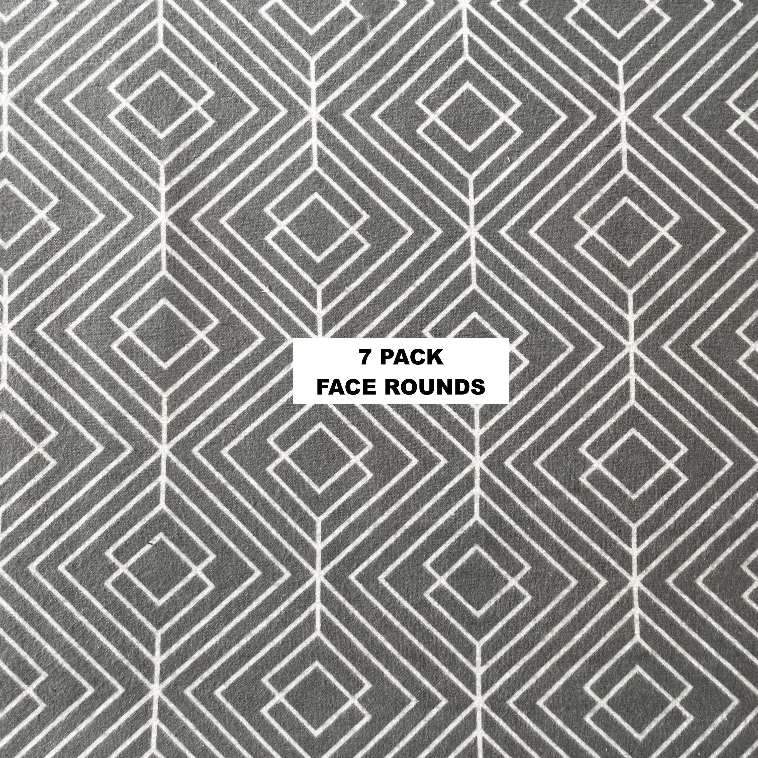 Face Rounds- choose your print