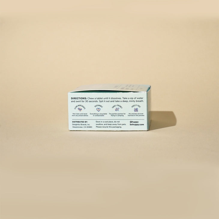 Mouthwash Tabs- Peppermint