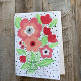 Handpainted Plantable Cards-Wildflower Seeds in Paper