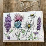 Handpainted Plantable Cards-Wildflower Seeds in Paper
