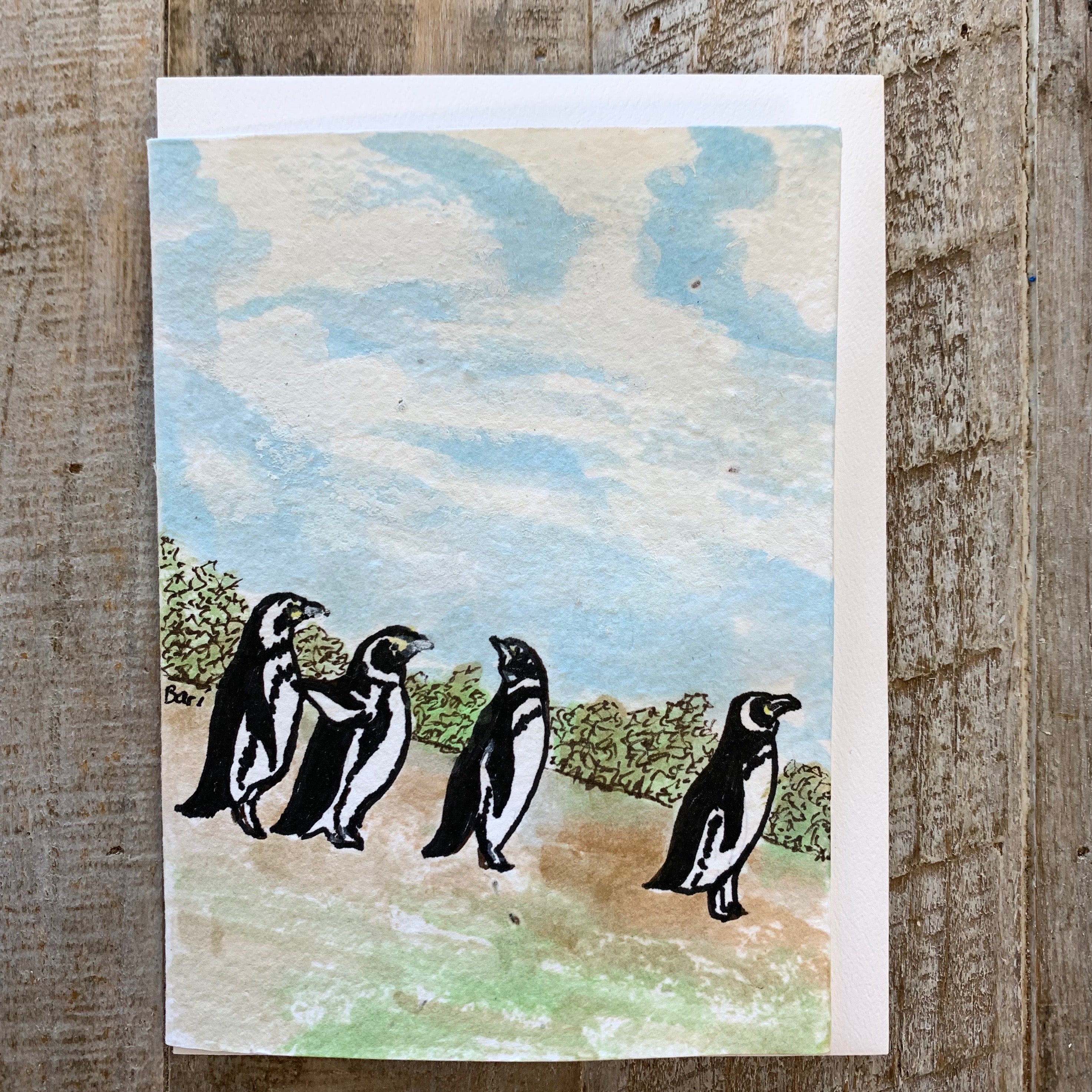 Handpainted Plantable Cards-Wildflower Seeds in Paper