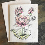 Handpainted Plantable Cards-Wildflower Seeds in Paper