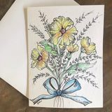 Handpainted Plantable Cards-Wildflower Seeds in Paper