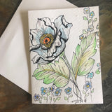 Handpainted Plantable Cards-Wildflower Seeds in Paper