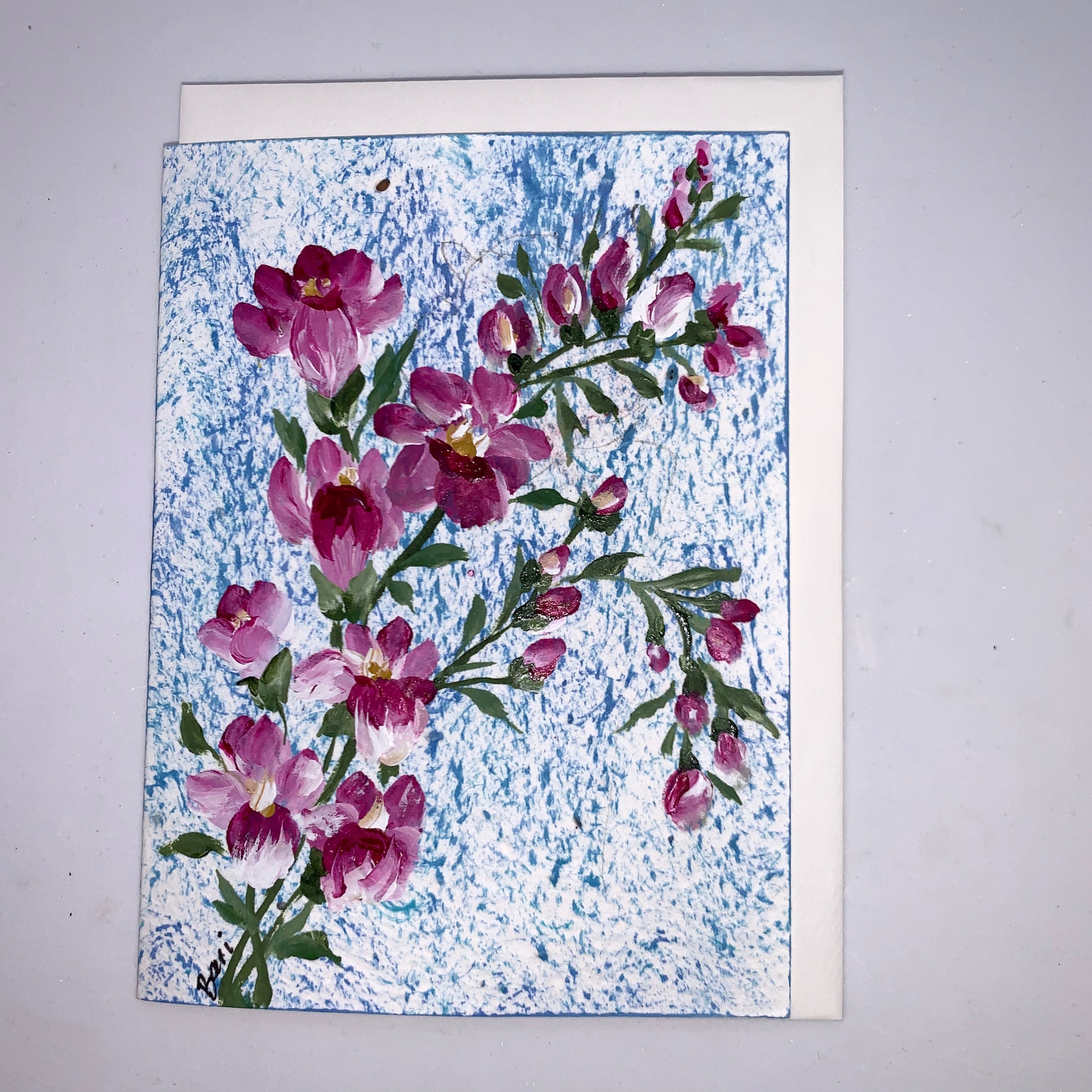 Handpainted Plantable Cards-Wildflower Seeds in Paper