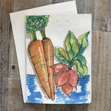 Handpainted Plantable Cards-Wildflower Seeds in Paper
