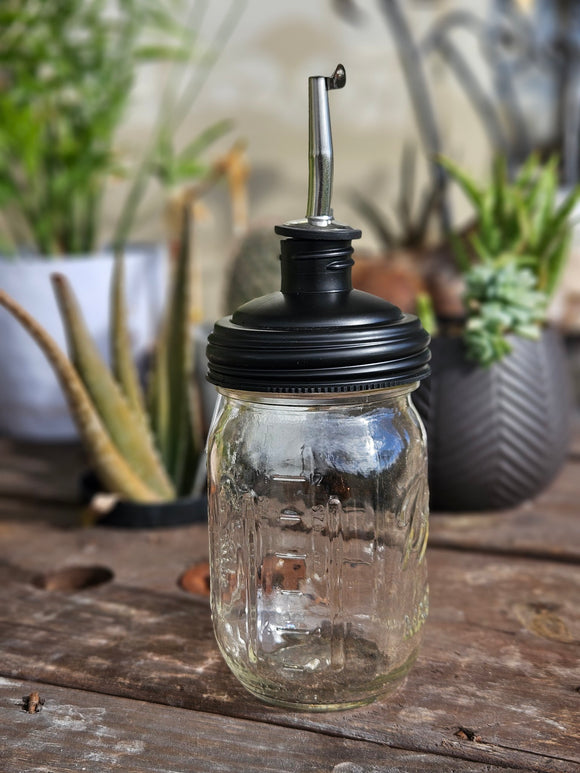 Mason Jar Pour Spout Lid, Regular Mouth
