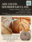 Sourdough Advanced Class- Oct 17th