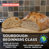 Sourdough Beginners Class-JAN. 17TH