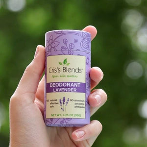 Natural Deodorant in Zero Waste Tube