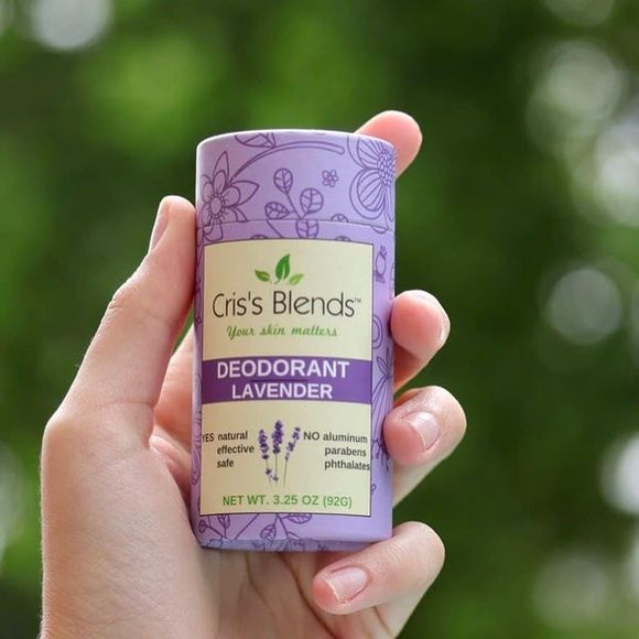 Natural Deodorant in Zero Waste Tube